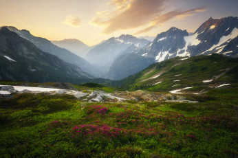 Картинка природа горы простор