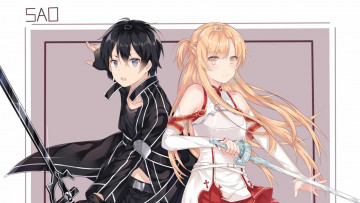 Картинка аниме sword+art+online мастера меча онлайн