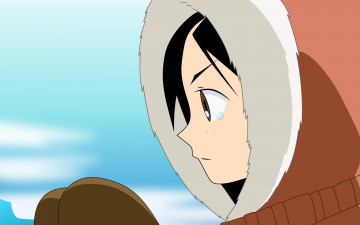 Картинка аниме sayonara+zetsubo+sensei девочка капюшон лицо