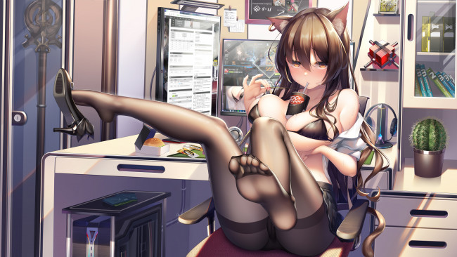 Обои картинки фото аниме, unknown,  другое , arknights