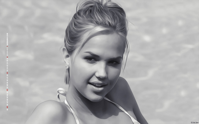 Обои картинки фото календари, компьютерный дизайн, 2019, calendar, лицо, девушка, женщина