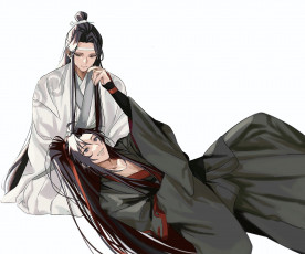 Картинка аниме mo+dao+zu+shi лань ванцзы вэй усянь