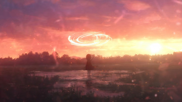 Картинка аниме магия +колдовство +halloween девочка