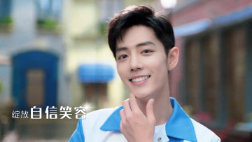 Картинка мужчины xiao+zhan актер лицо рубашка