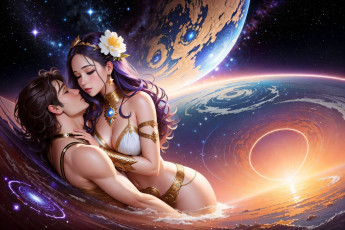 Картинка фэнтези люди нейросети графика нейроарт ai art нейронные сети рисунки нейро искусство