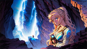 Картинка аниме пейзажи +природа нейросети графика нейроарт ai art нейронные сети рисунки нейро искусство