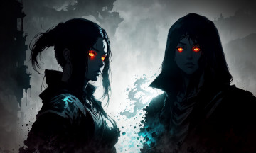 Картинка аниме магия +колдовство +halloween нейросети графика нейроарт ai art нейронные сети рисунки нейро искусство