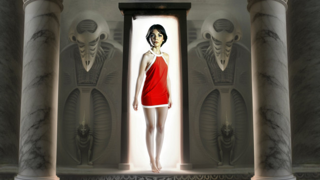 Обои картинки фото гостья из будущего, рисованное, кино,  мультфильмы, нейросети, графика, нейроарт, ai, art, нейронные, сети, рисунки, нейро, искусство