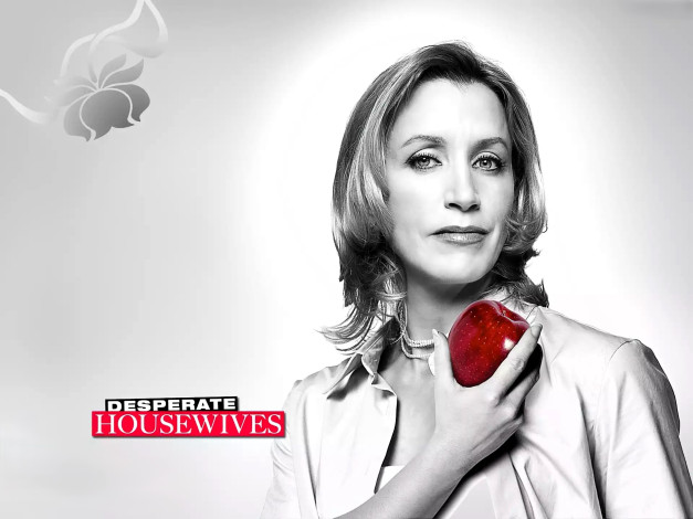 Обои картинки фото кино фильмы, desperate housewives, женщина, яблоко