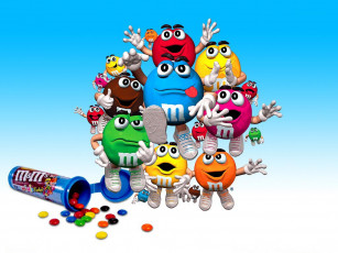 Картинка бренды m&m