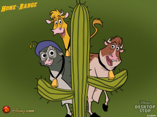 Картинка мультфильмы home on the range
