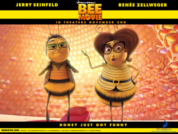 Обои картинки фото мультфильмы, bee, movie