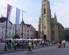 Картинка novi sad города католические соборы костелы аббатства