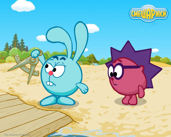 Обои картинки фото мультфильмы, смешарики