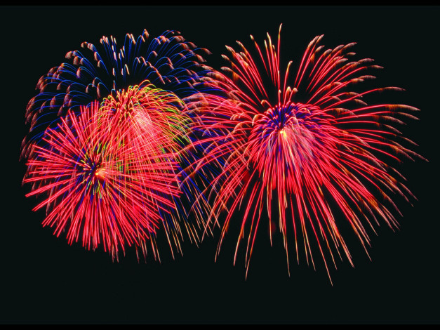 Обои картинки фото разное, салюты, фейерверки