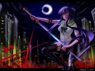 Картинка аниме highschool of the dead