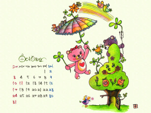 Картинка календари рисованные векторная графика