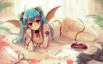 Картинка аниме angels demons