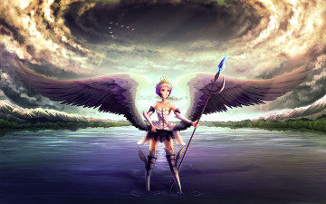 Картинка аниме angels demons