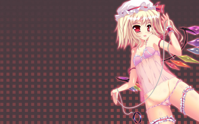 Обои картинки фото аниме, touhou