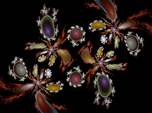 Картинка 3д графика fractal фракталы фрактал