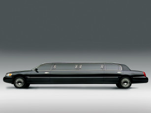 Картинка lincoln town car krystal limousine автомобили