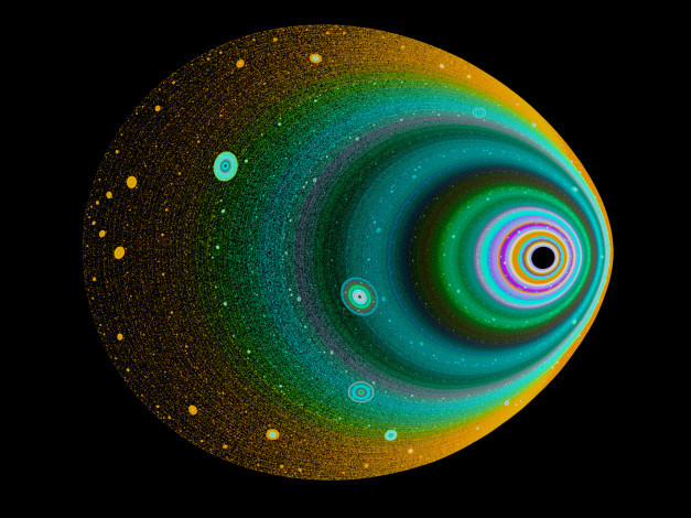 Обои картинки фото 3д, графика, fractal, фракталы, узор, абстракция, тёмный