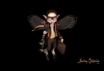 Картинка 3д графика elves эльфы fairy justice