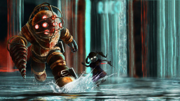 Картинка bioshock видео игры игра