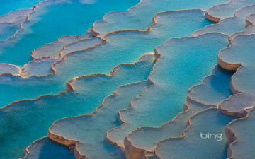 Картинка природа поля вода каскад