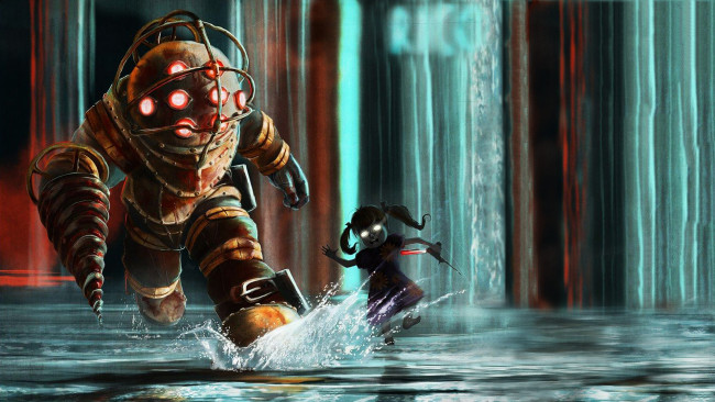 Обои картинки фото bioshock, видео, игры, игра