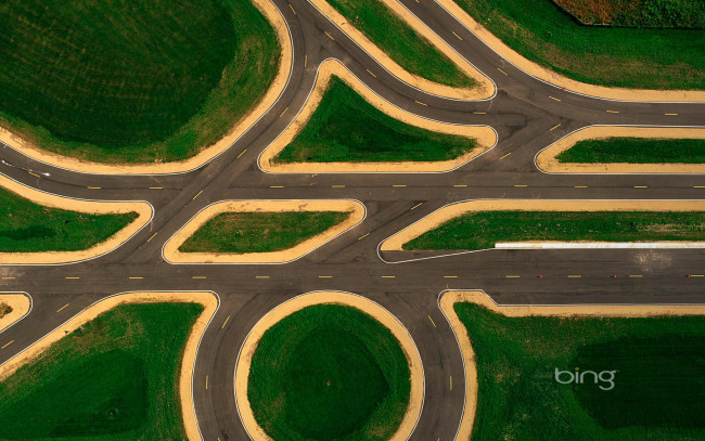 Обои картинки фото природа, дороги, дорога, развязка