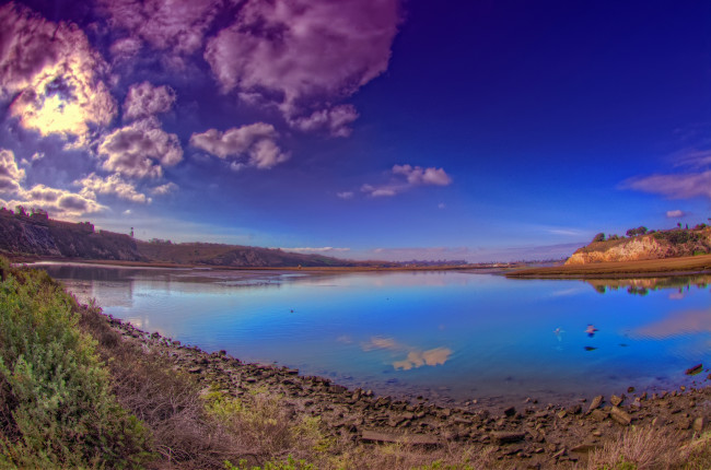 Обои картинки фото природа, реки, озера, hdr