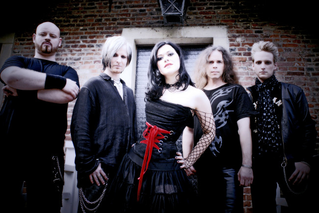 Обои картинки фото музыка, xandria, metal, band
