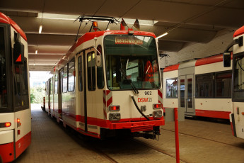 Картинка техника трамваи рельсы город трамвай