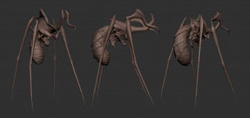 Картинка 3д+графика _science+fiction существа фон