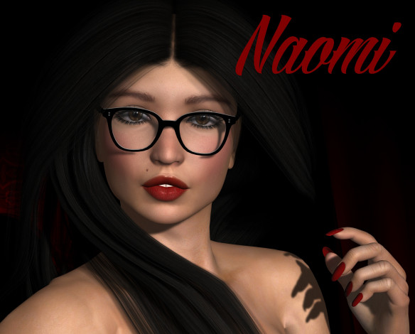 Обои картинки фото 3д графика, портрет , portraits, девушка, взгляд, фон, очки