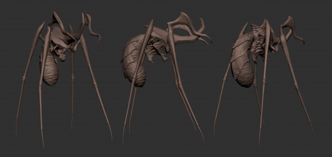 Обои картинки фото 3д графика, _science fiction, существа, фон