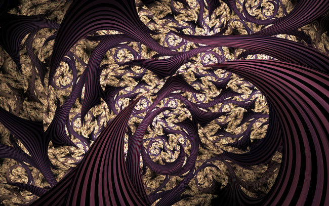 Обои картинки фото 3д графика, фракталы , fractal, узор, цвета, фон
