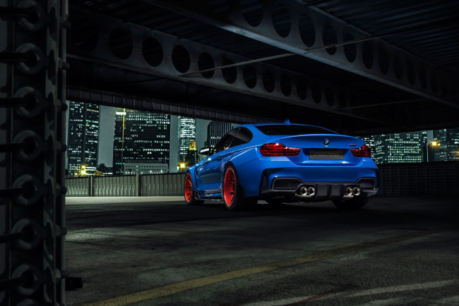 Обои картинки фото автомобили, bmw, vorsteiner, gtrs4, anniversary, edition, f82, 2015г