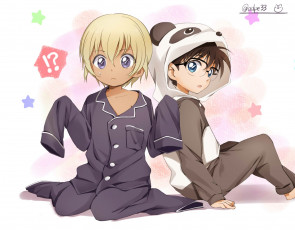 Картинка аниме detective+conan +magic+kaito персонажи