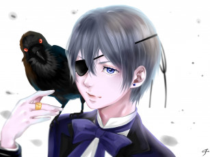 Картинка аниме kuroshitsuji ciel phantomhive
