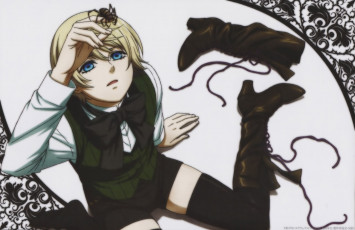 Картинка аниме kuroshitsuji alois trancy