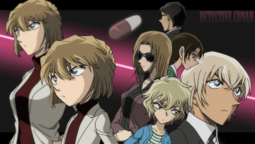 Картинка аниме detective+conan +magic+kaito персонажи
