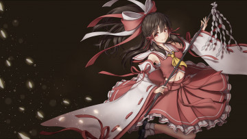Картинка аниме touhou hakurei reimu