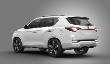 обоя автомобили, ssang yong, ssangyong, 2016г, concept, liv-2, suv