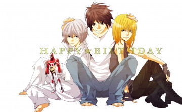 Картинка аниме death+note парни