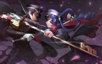 Картинка аниме оружие +техника +технологии monster strike