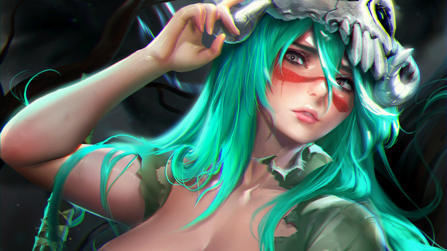 Обои картинки фото аниме, bleach, девушка