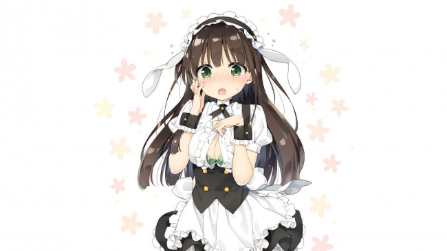 Обои картинки фото аниме, gochuumon wa usagi desu ka, ujimatsu, chiya